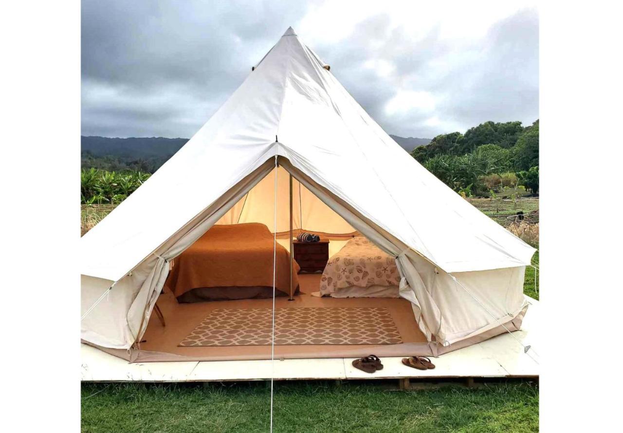 Maleka Farm: Tent Glamping North Shore Oahu Laie Екстериор снимка