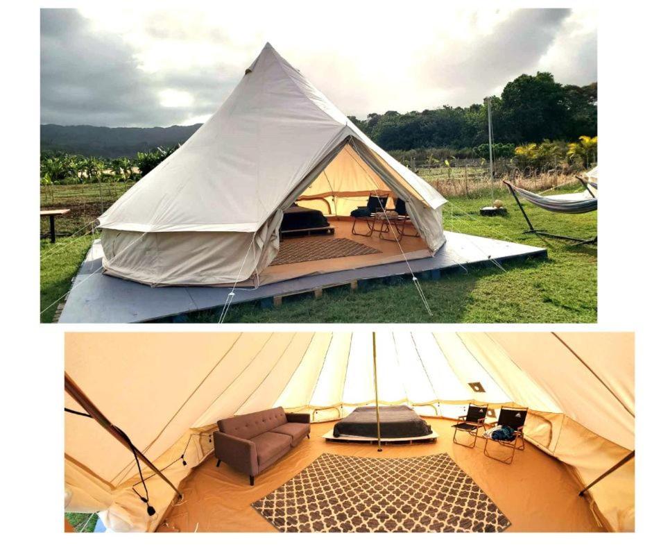 Maleka Farm: Tent Glamping North Shore Oahu Laie Екстериор снимка